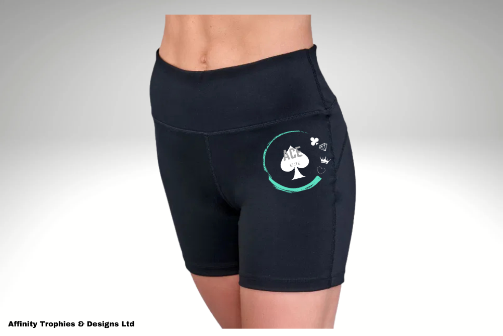 Ace Cheerleaders High Waisted Shorts