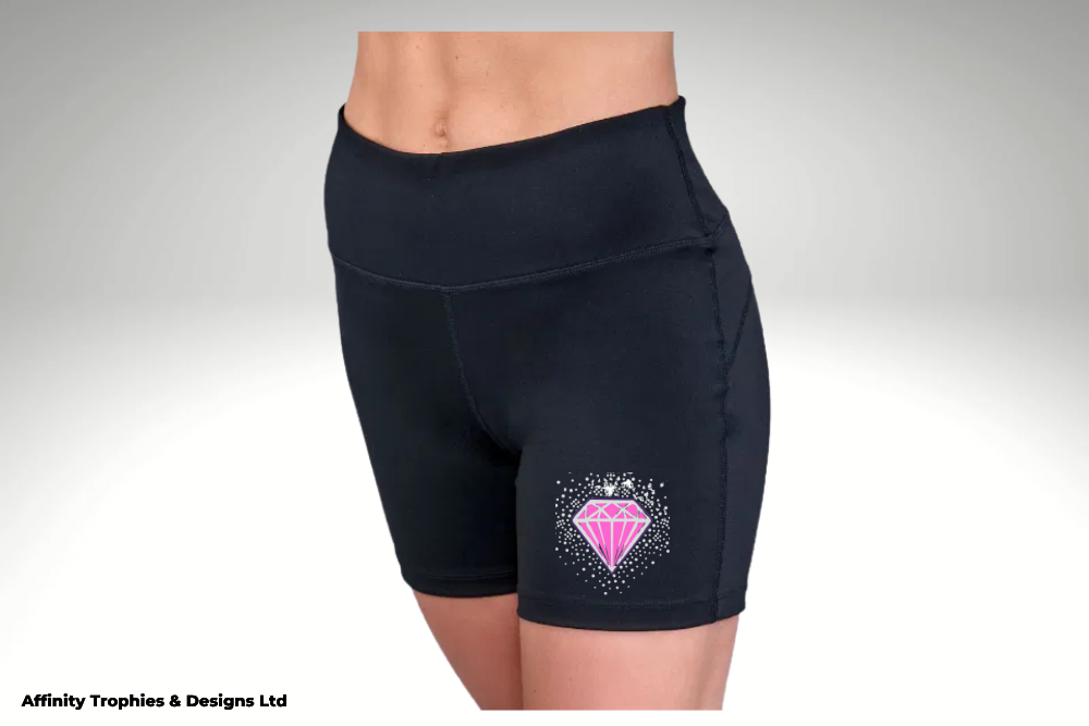 Shadazzle Cheerleaders High Waisted Cycle Shorts