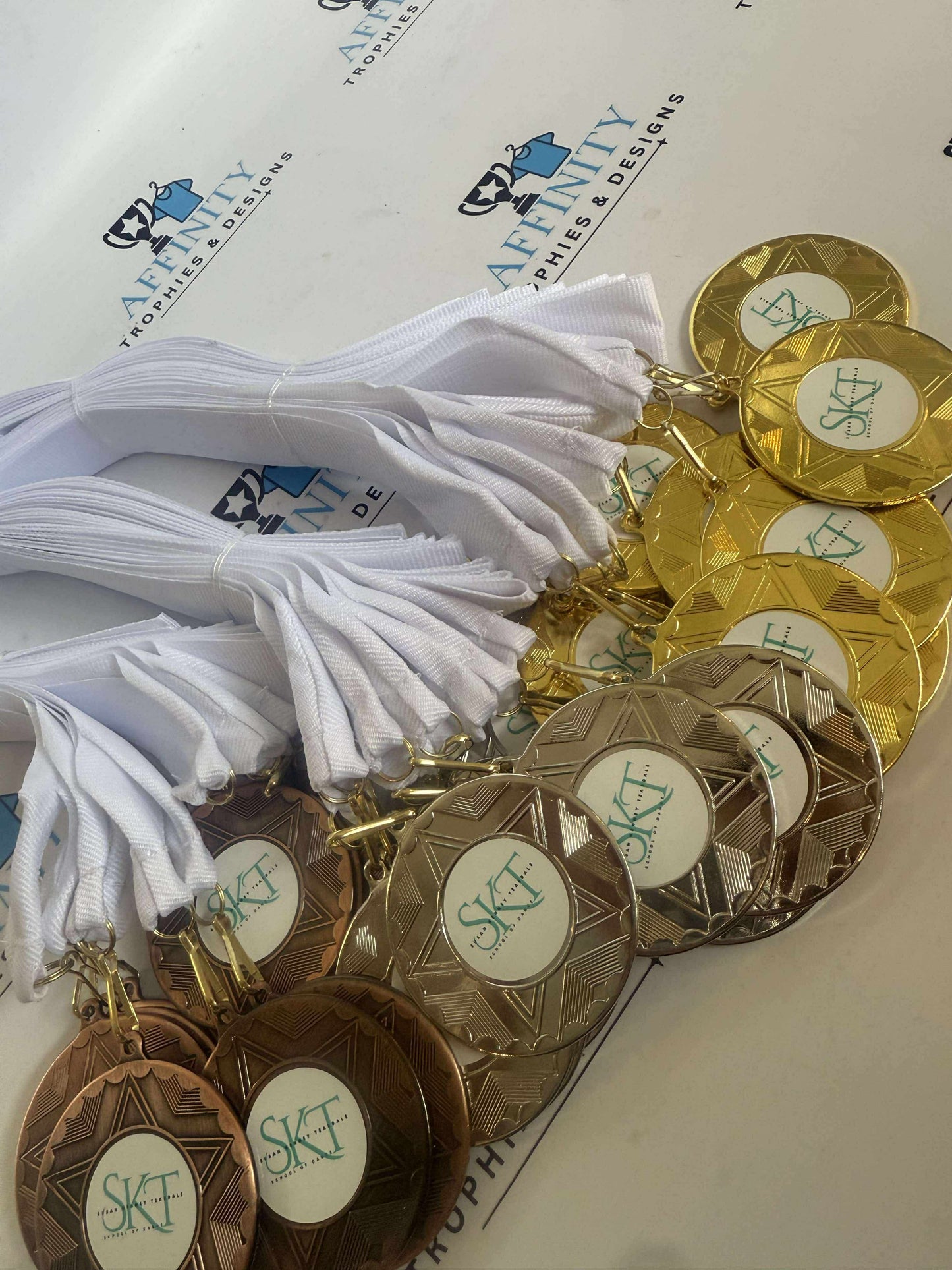 Personalised Medals with Ribbon