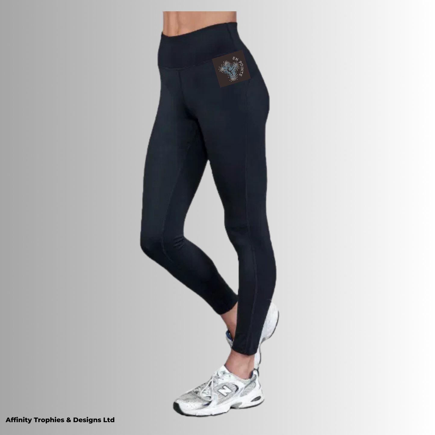 En Pointe Academy of Dance High Waisted Leggings