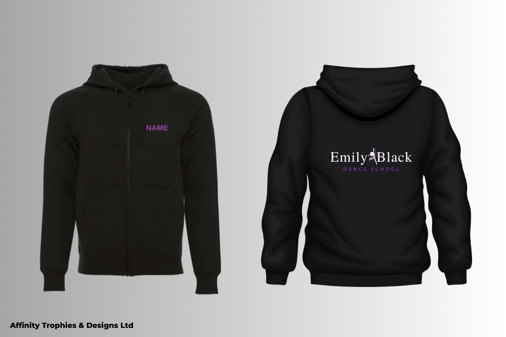 Logo high back - Purple metallic left breast