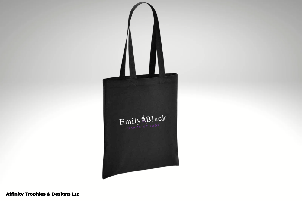 Emily Black Dance School Tote Bag