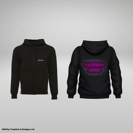 Salford Aces Zip Up Hoodie