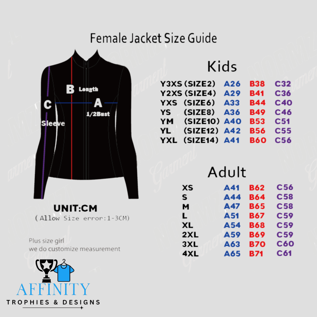 PA Sublimation Jacket