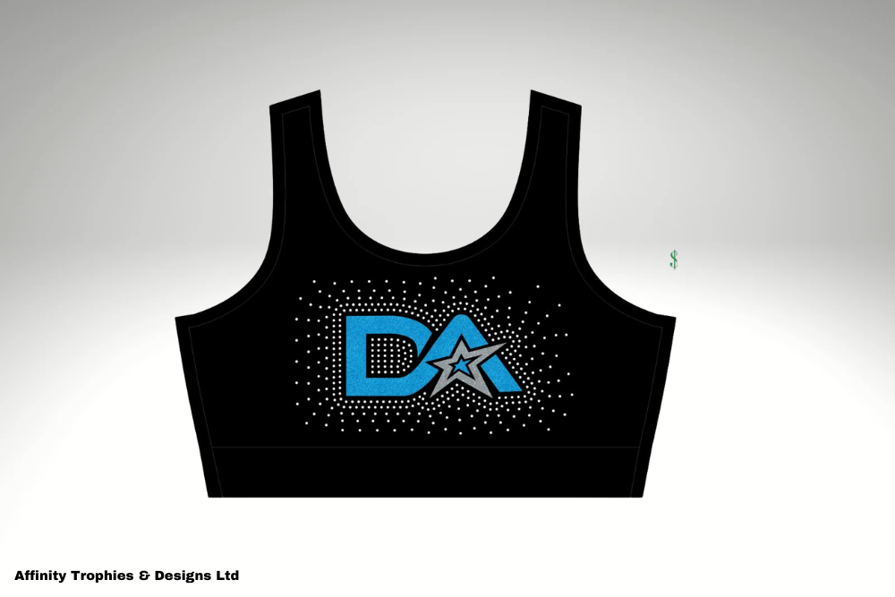 DA Cheer Crop Top - Competitive Cheer Only
