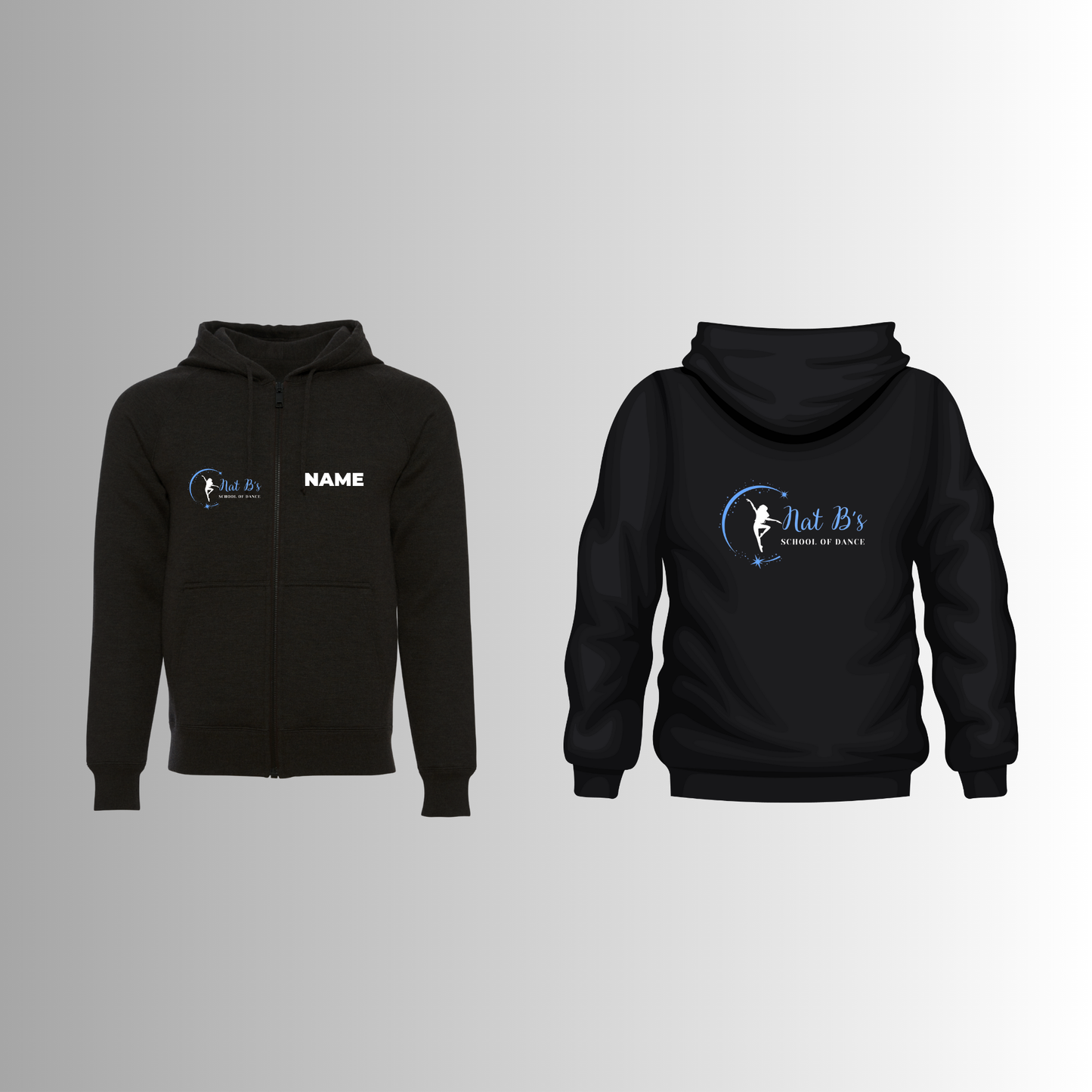 Nat B School Of Dance Zip Up Hoodie