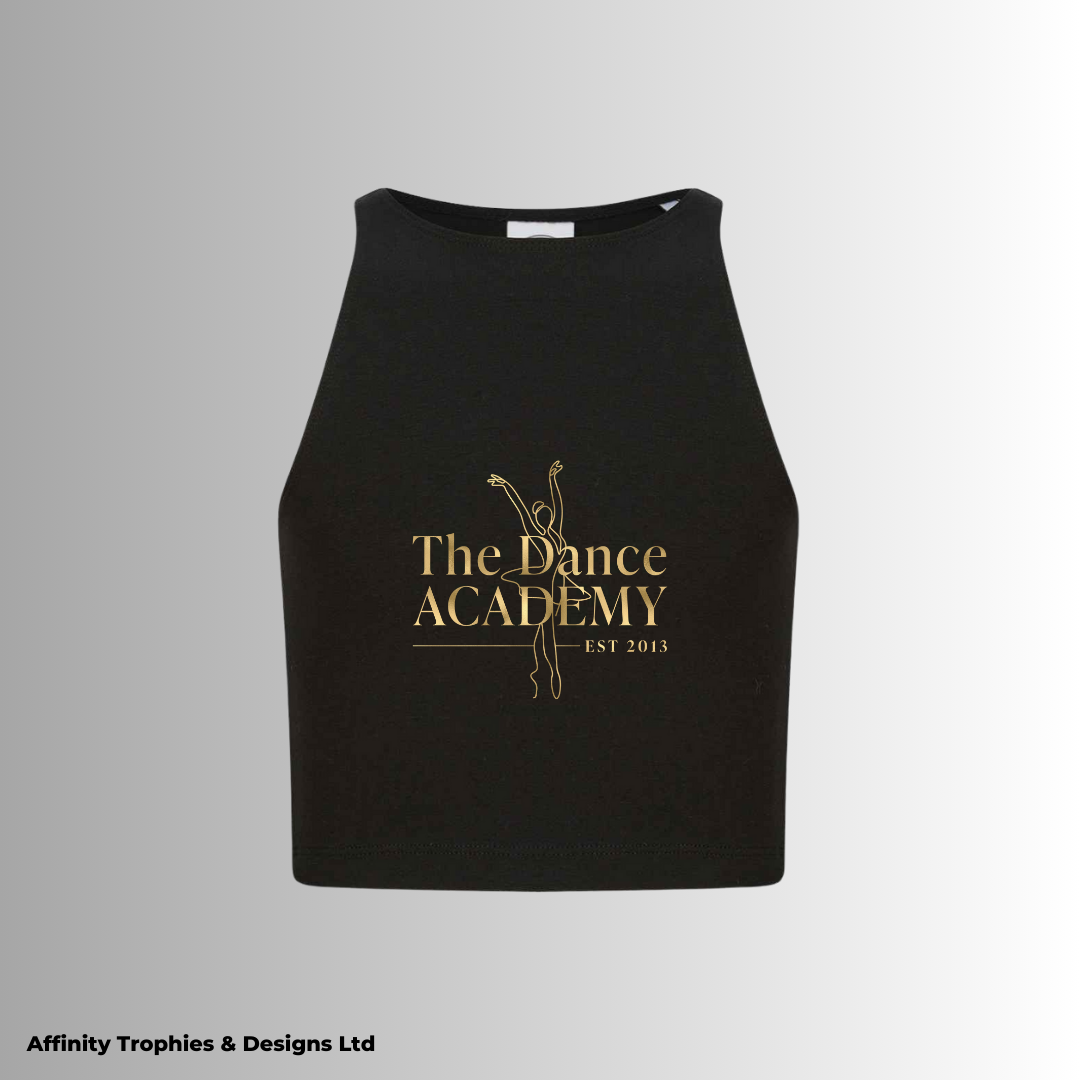 The Dance Academy Racer Back Crop Top