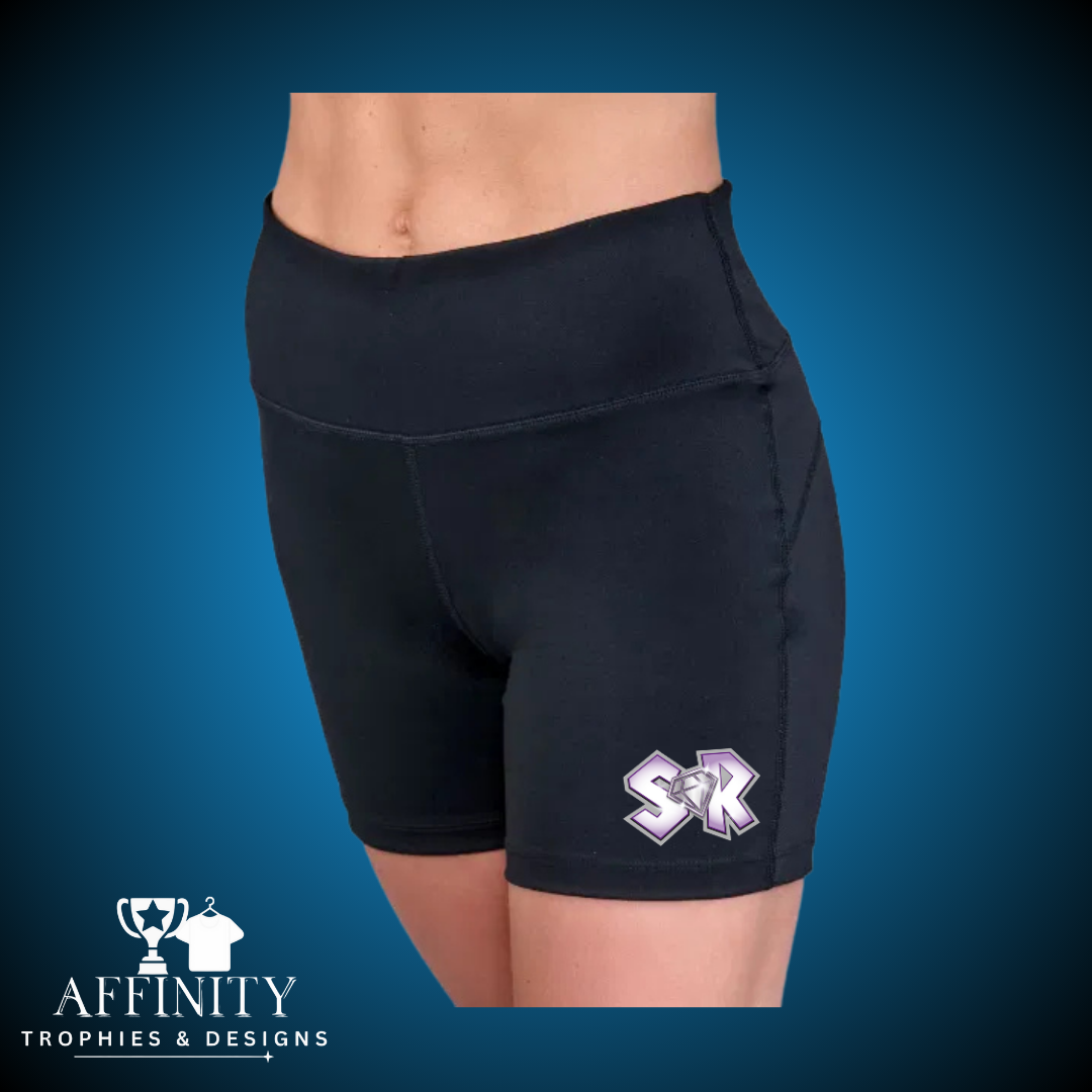 Solid Rock Allstar Academy High Waisted Cycle Shorts