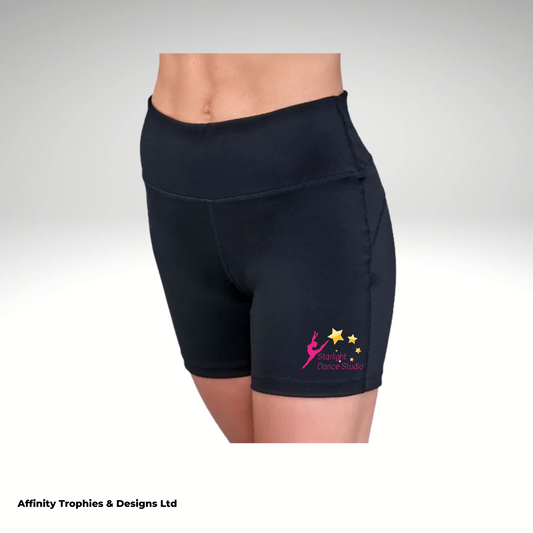 Starlight Dance Studio High Waisted Cycle Shorts