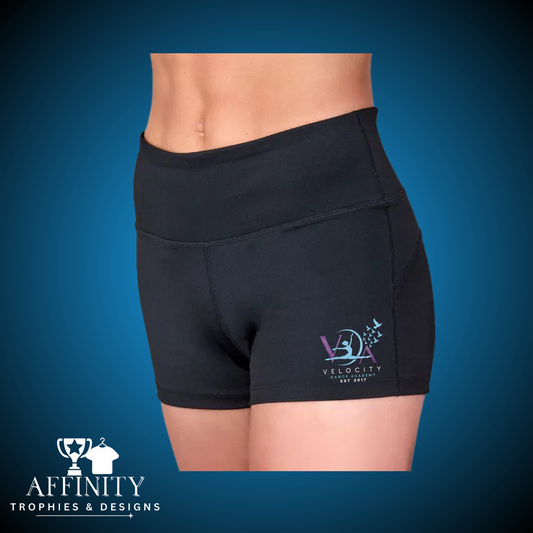 Velocity Dance Academy High Waisted Shorts