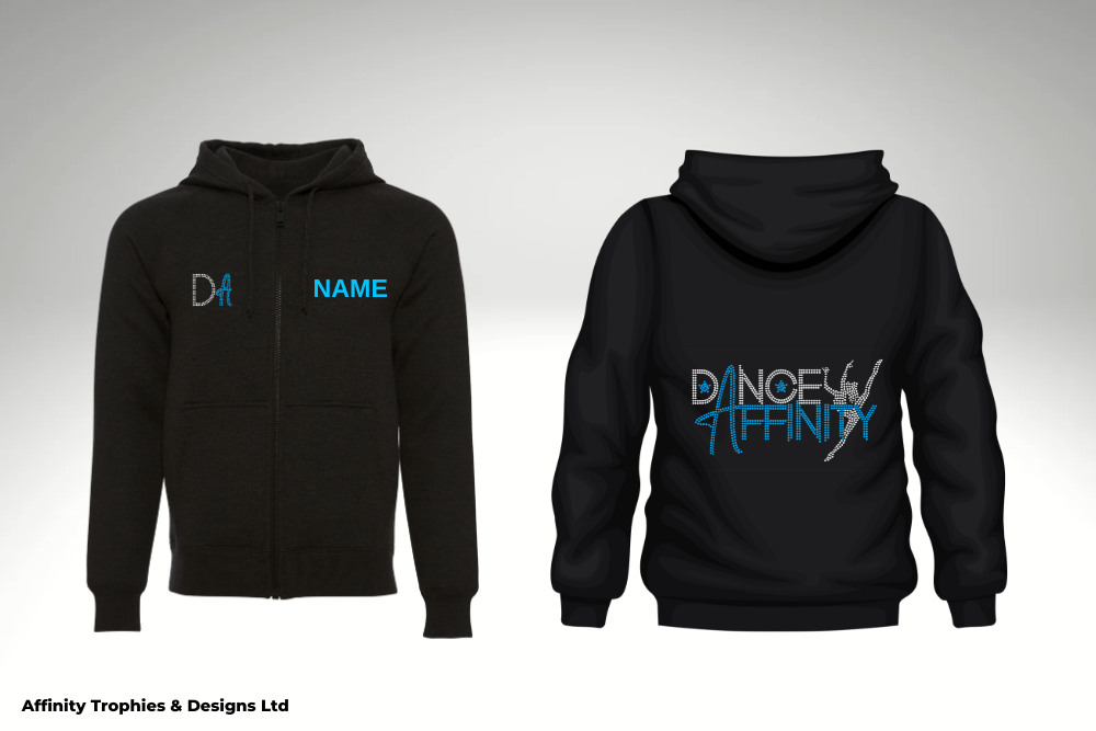 Dance Affinity Zip Up Hoodie