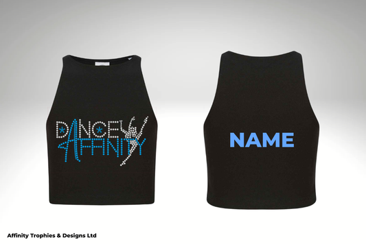 Dance Affinity Racer Crop Top