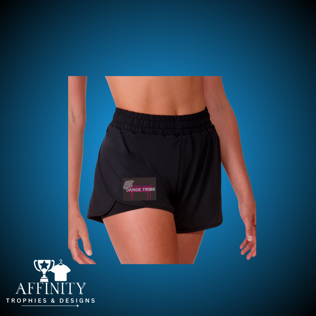 SJK Dance Tribe Double Layer Shorts