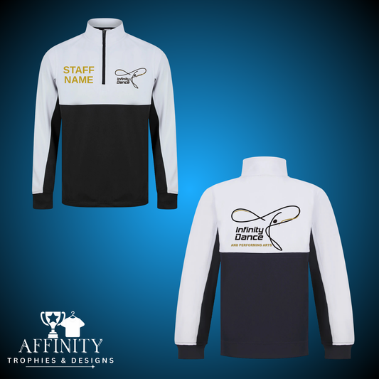 Infinity Dance Staff 1/4 Zip Jacket
