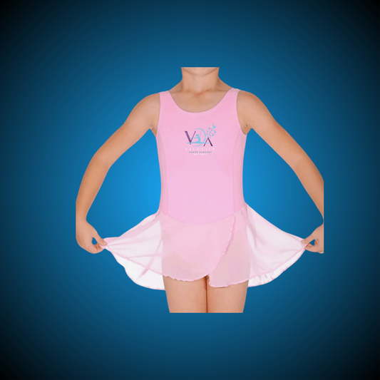 Velocity Pink Skirted Leotard