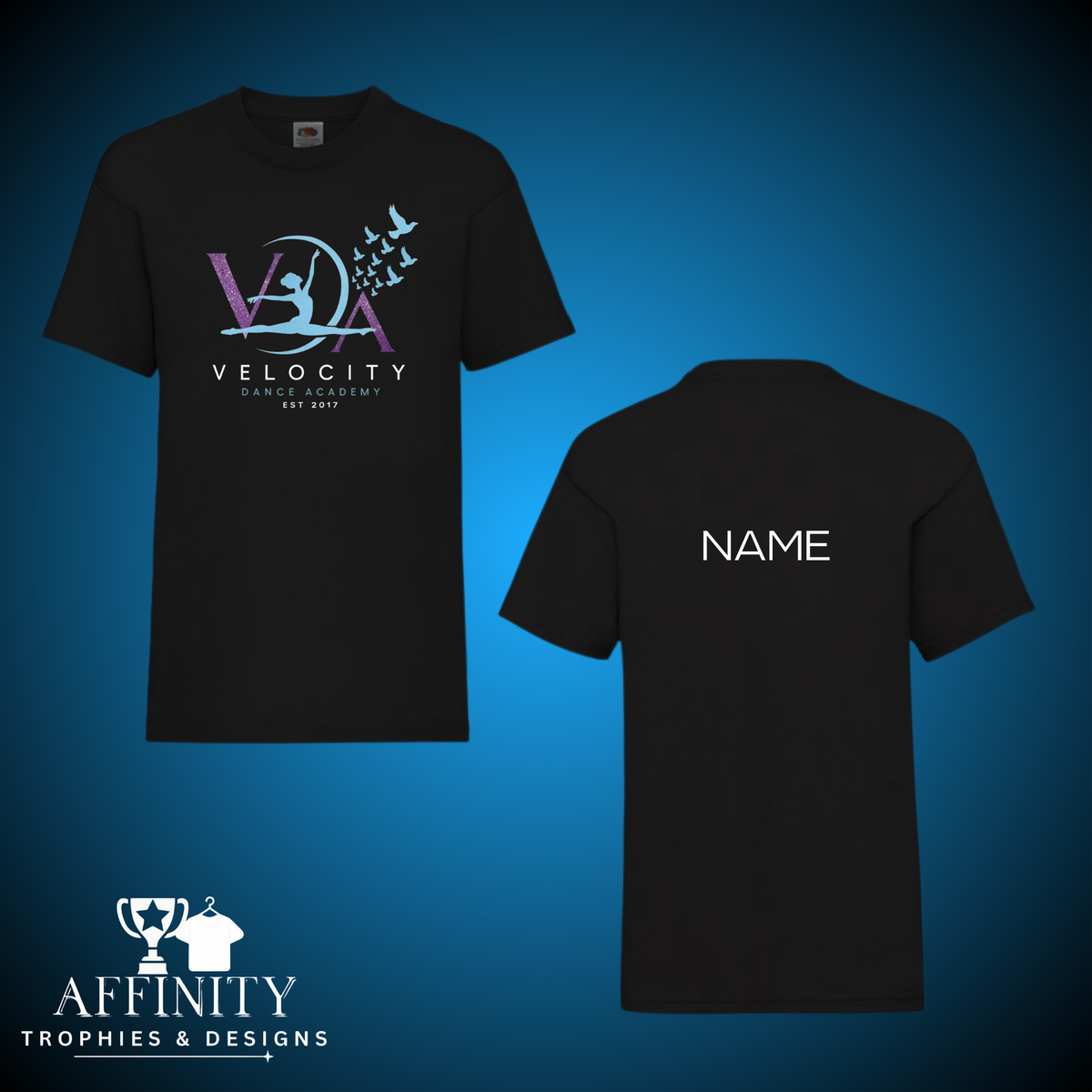 Velocity Dance Academy Workout T-Shirt