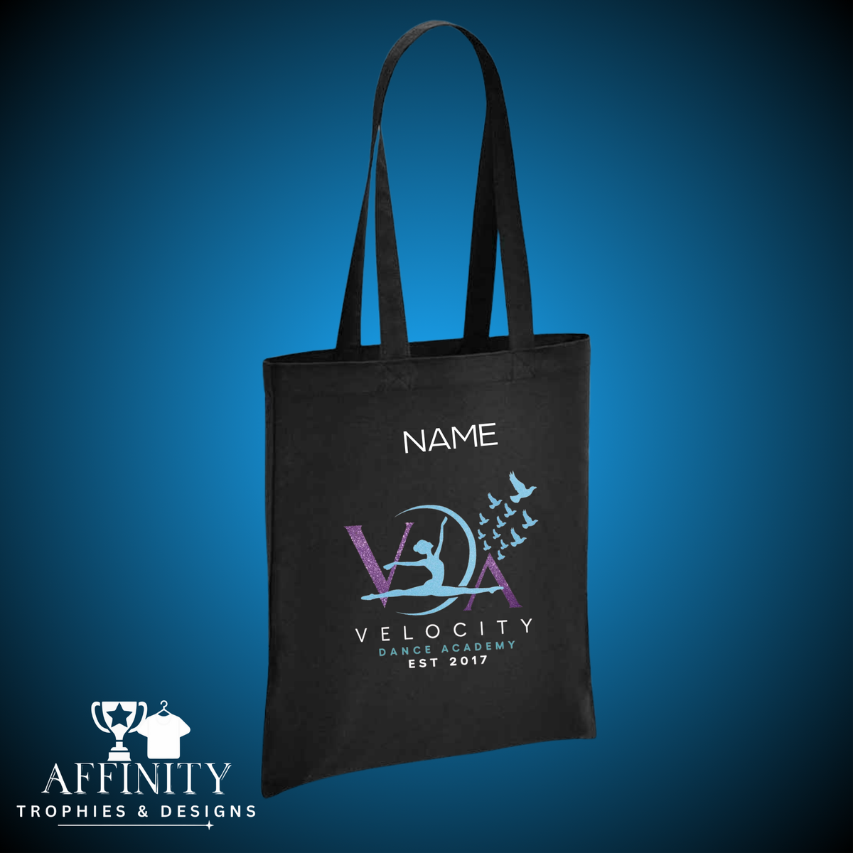 Velocity Dance Academy Tote Bag
