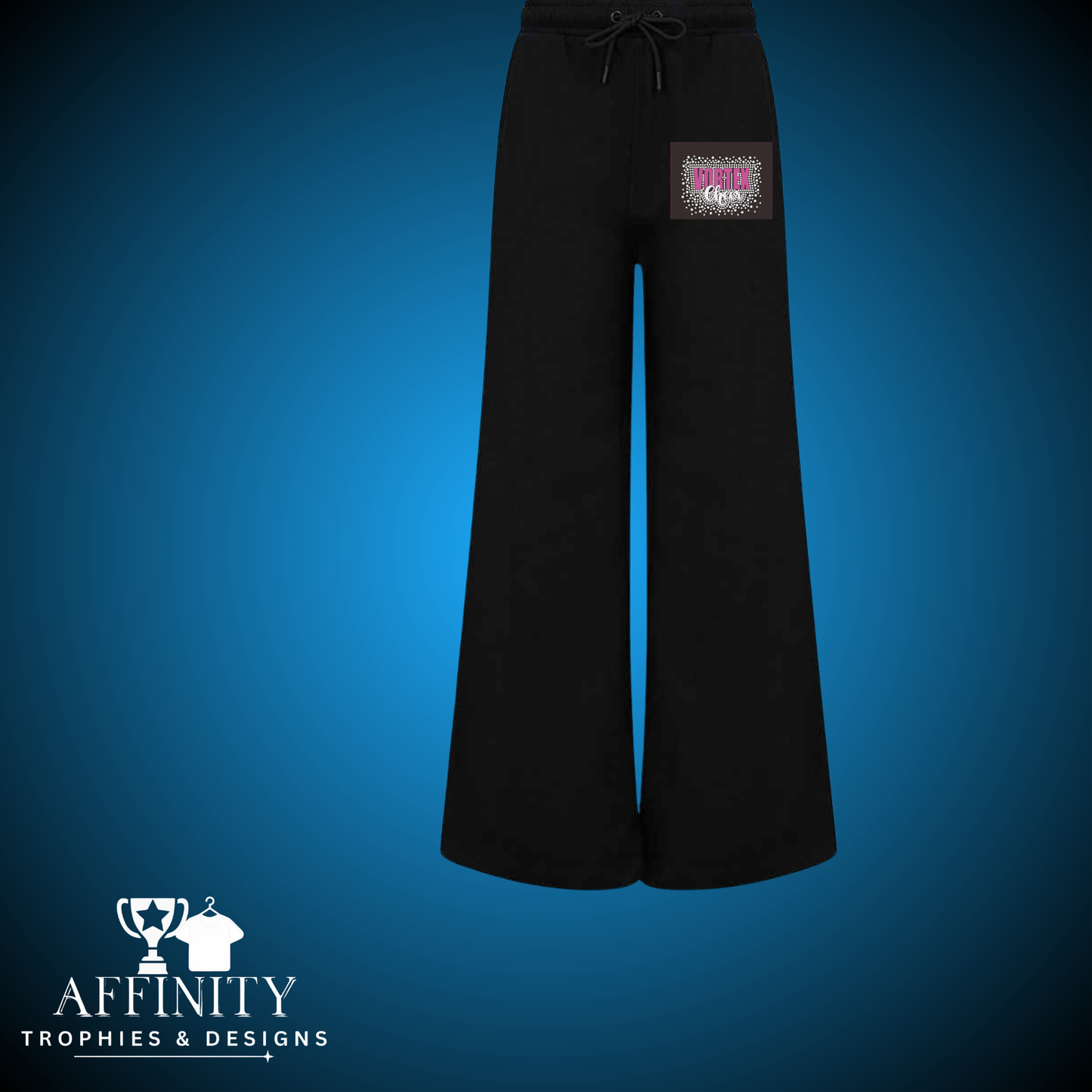 Vortex Cheer Wide Leg Tracksuit Bottoms