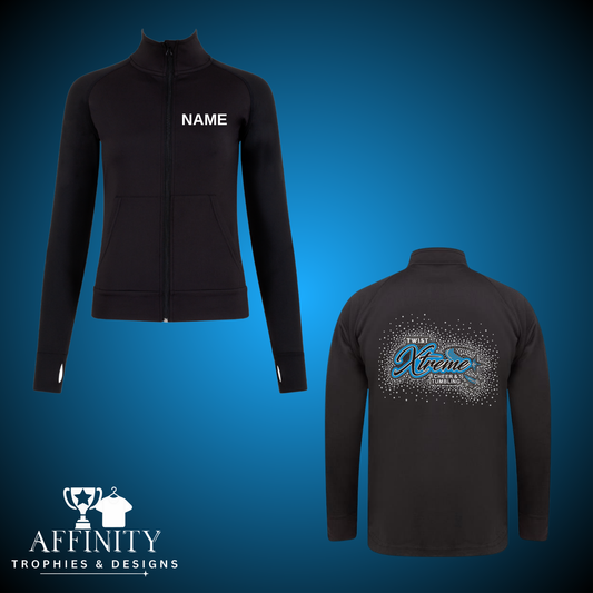 Twist Xtreme Rhinestone Performance Jacket