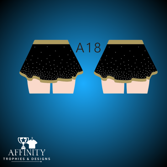 Dance Harbor Sublimation Skort