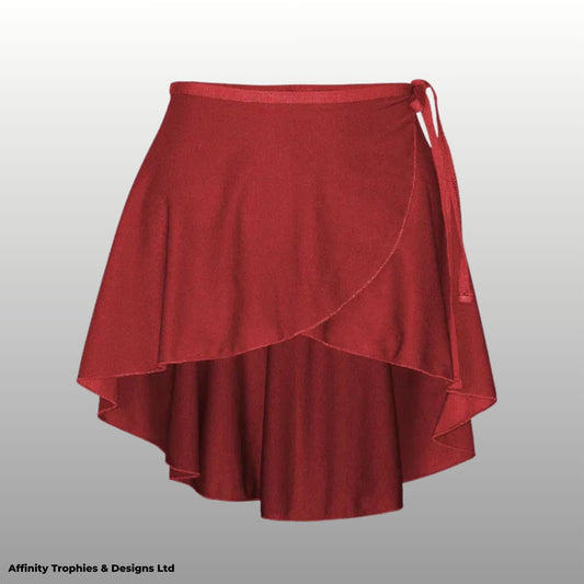 Plum Wrapped Ballet Skirt