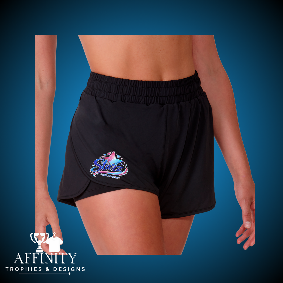 Starz Arts Academy Double Layer Shorts