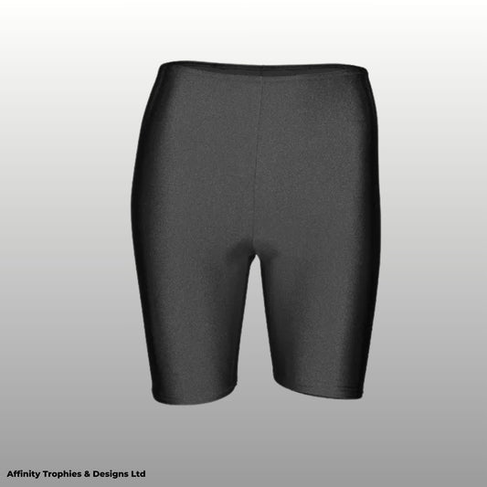 Black Lycra Cycle Shorts
