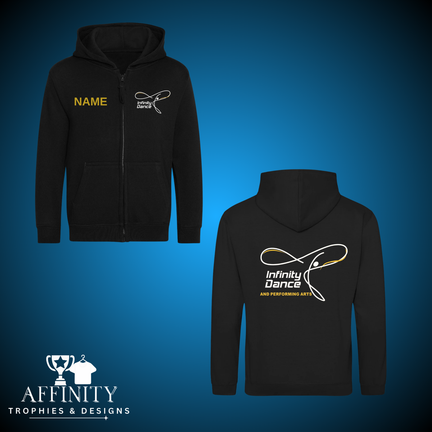 Infinity Dance Zip Up Hoodie