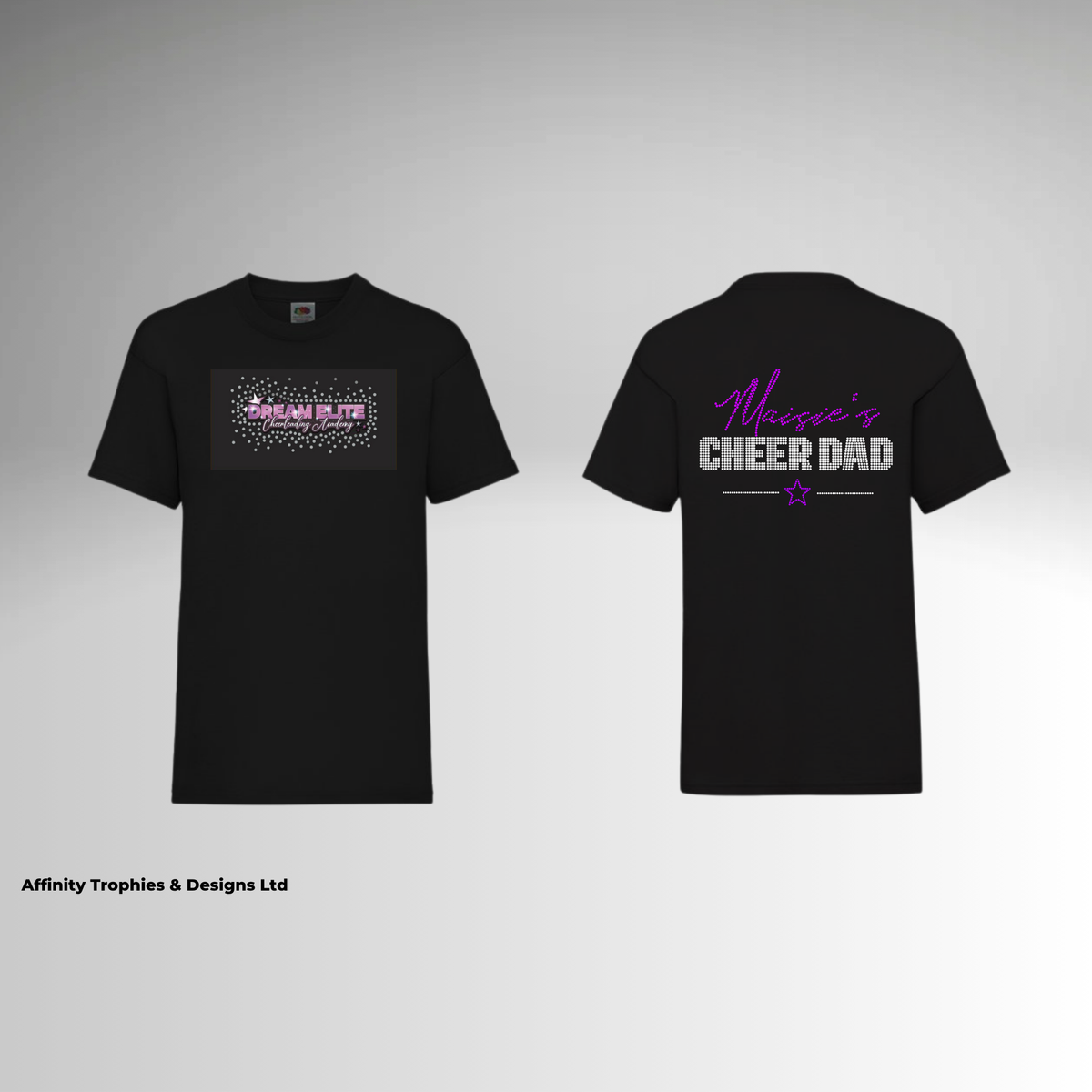 Dream Elite Personalised Cheer Dad T-Shirt