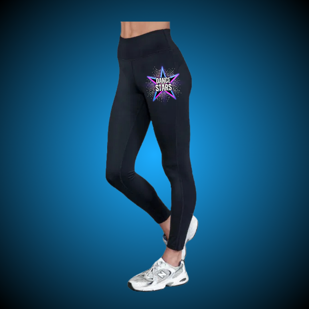 Dance Stars High Waisted Leggings