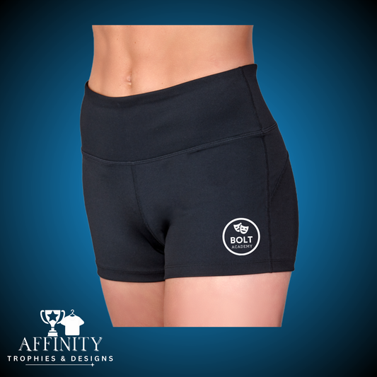 Bolt Academy High Waisted Shorts