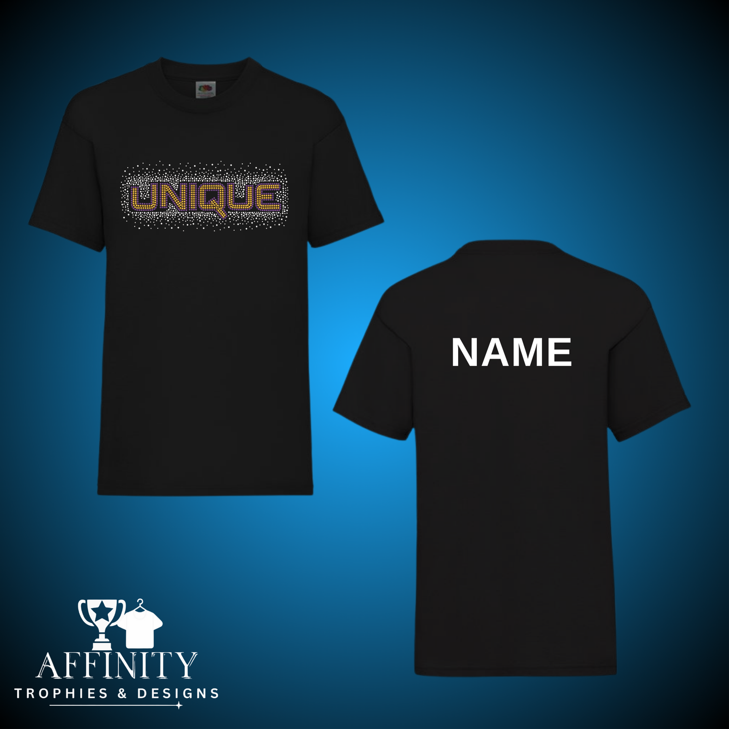 Unique Cheer & Dance Rhinestone T-Shirt