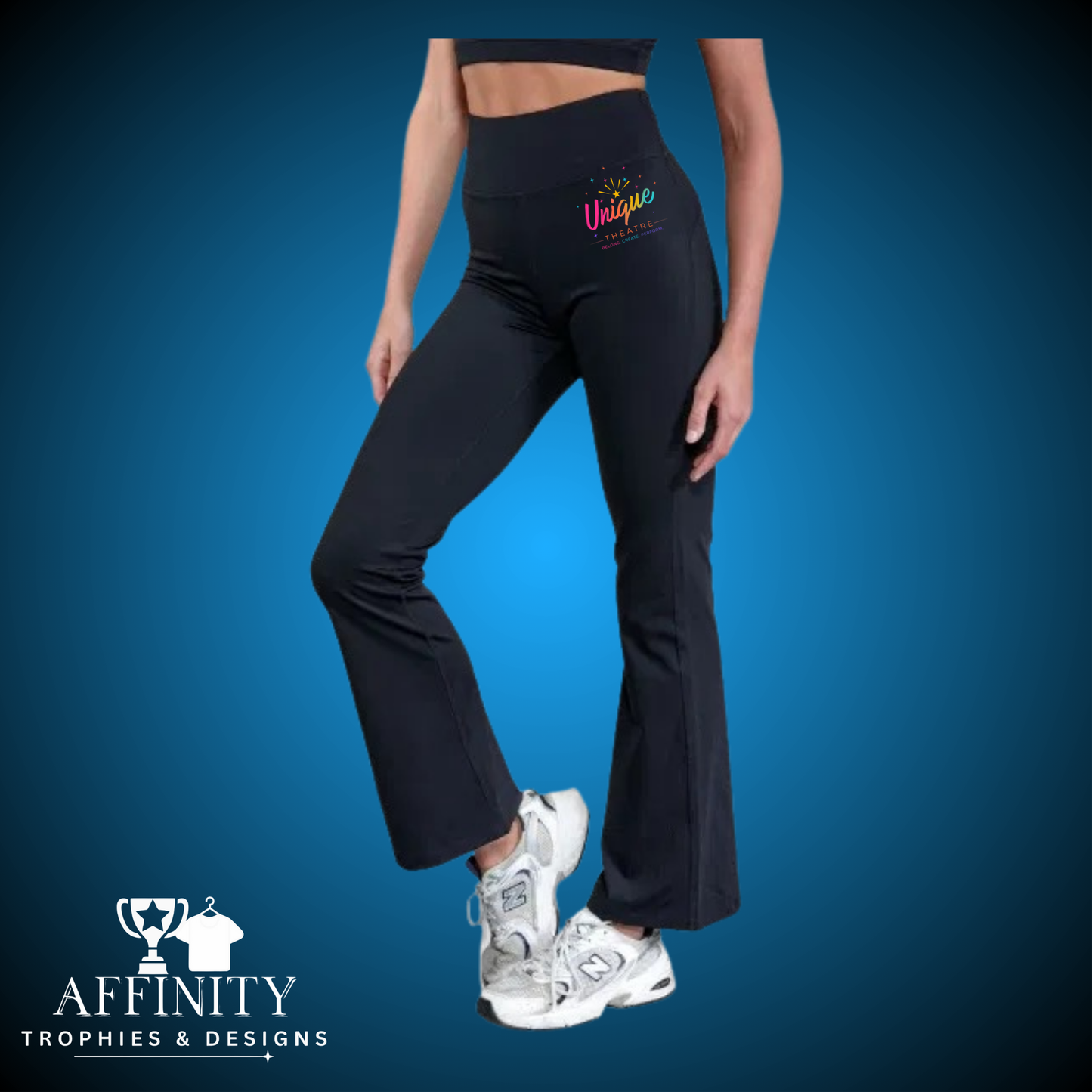 Unique Theatre High Waisted Flares