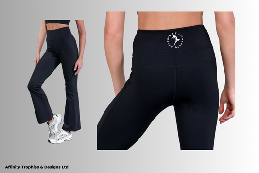 Bees Dance Academy High Waisted Flares