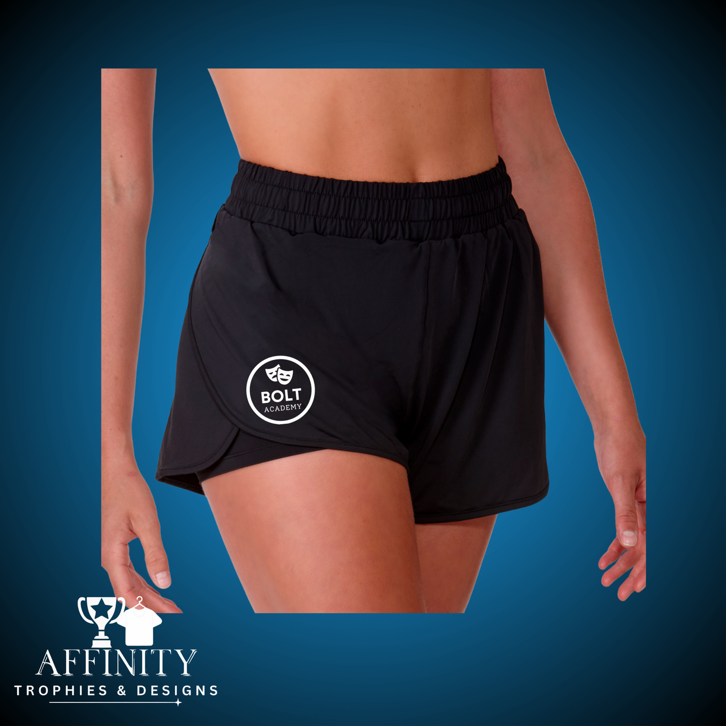 Bolt Academy Double Layer Shorts