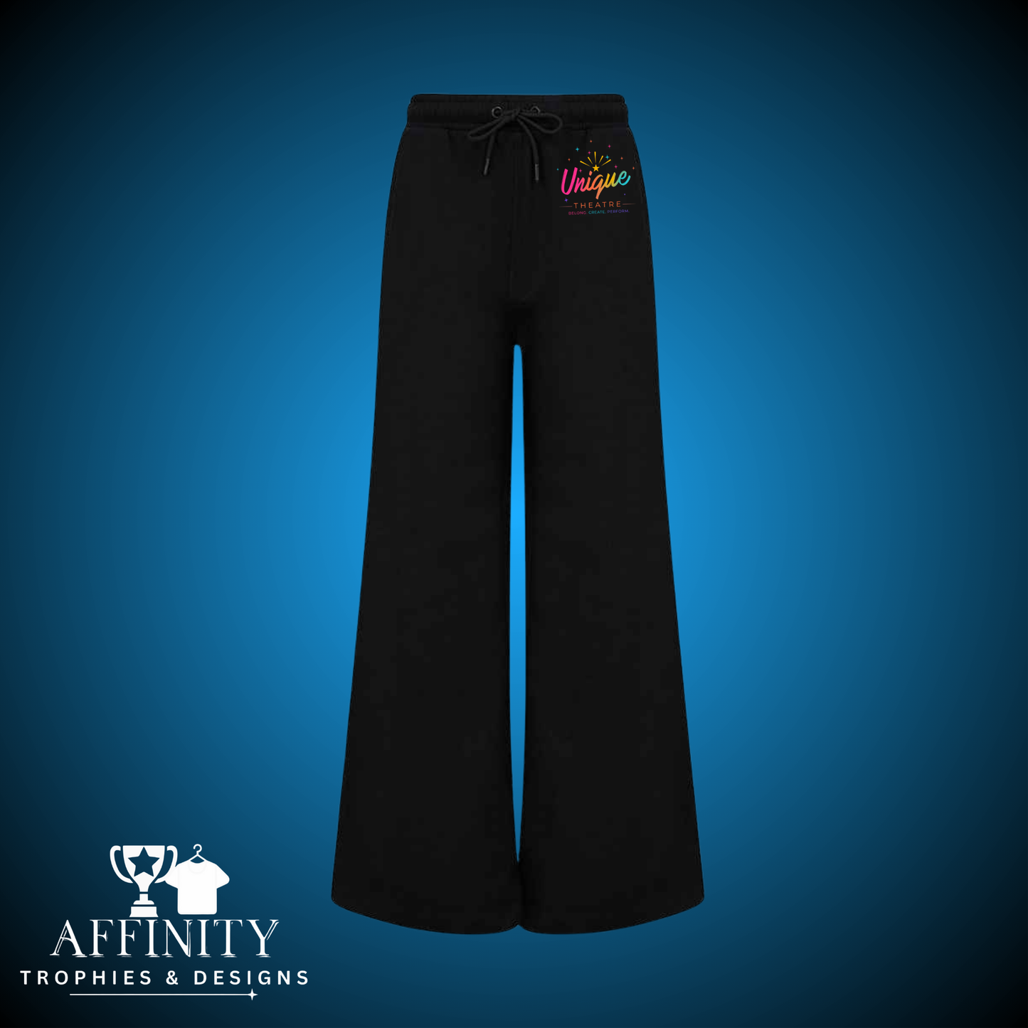 Unique Theatre Wide Leg Joggers