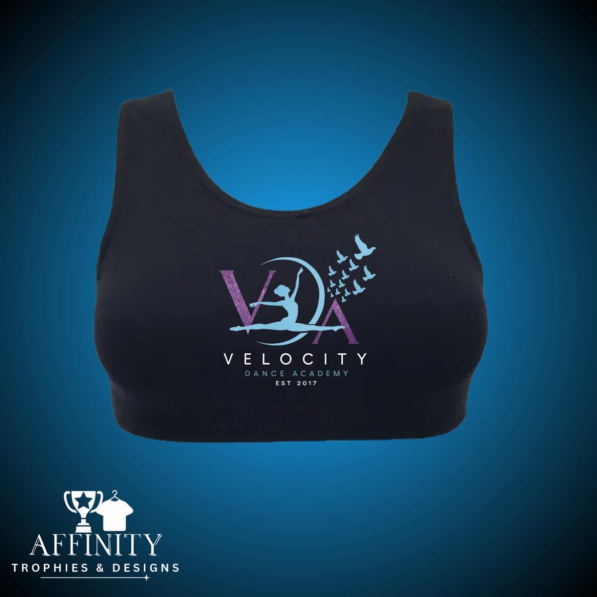 Velocity Dance Academy Crop Top