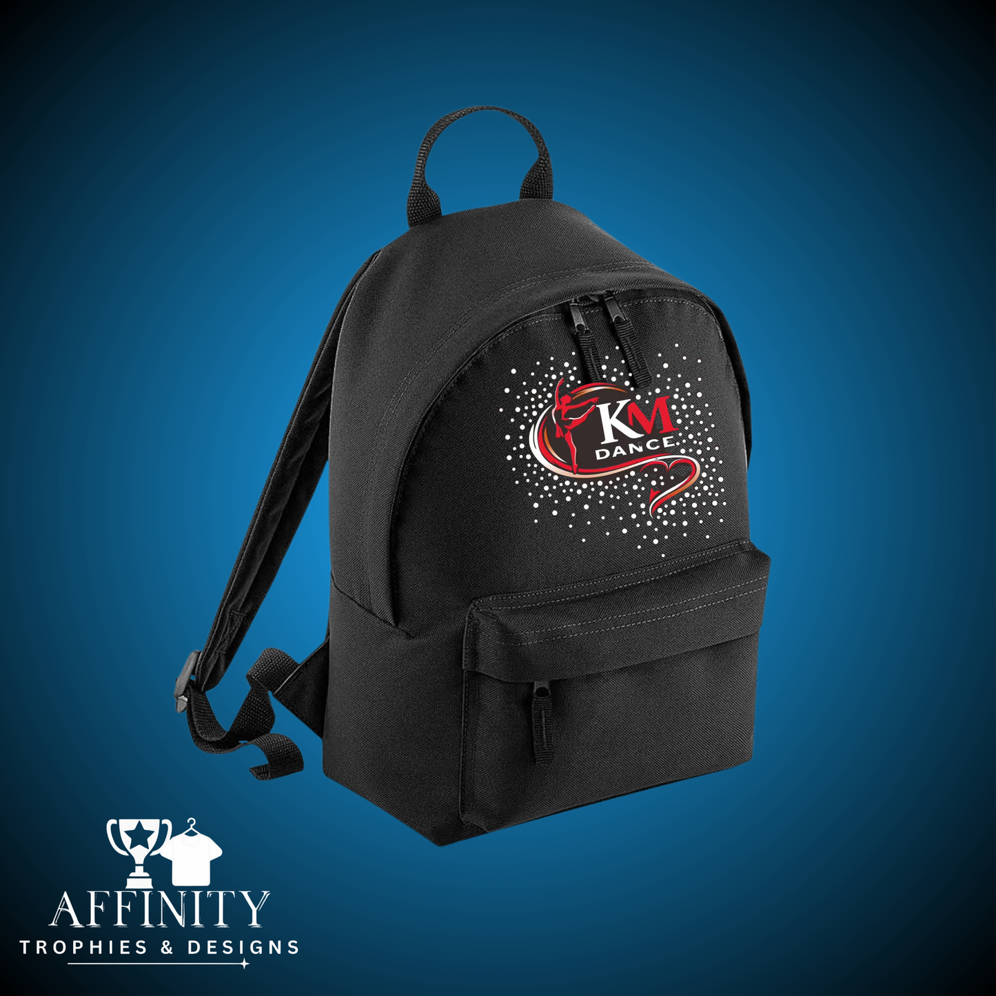 KM Dance Rhinestone Backpack
