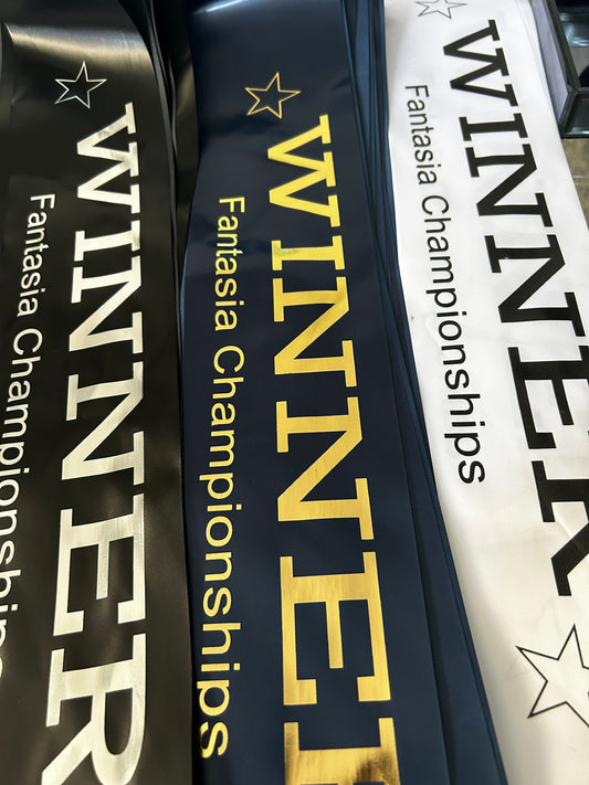 Personalised Sashes