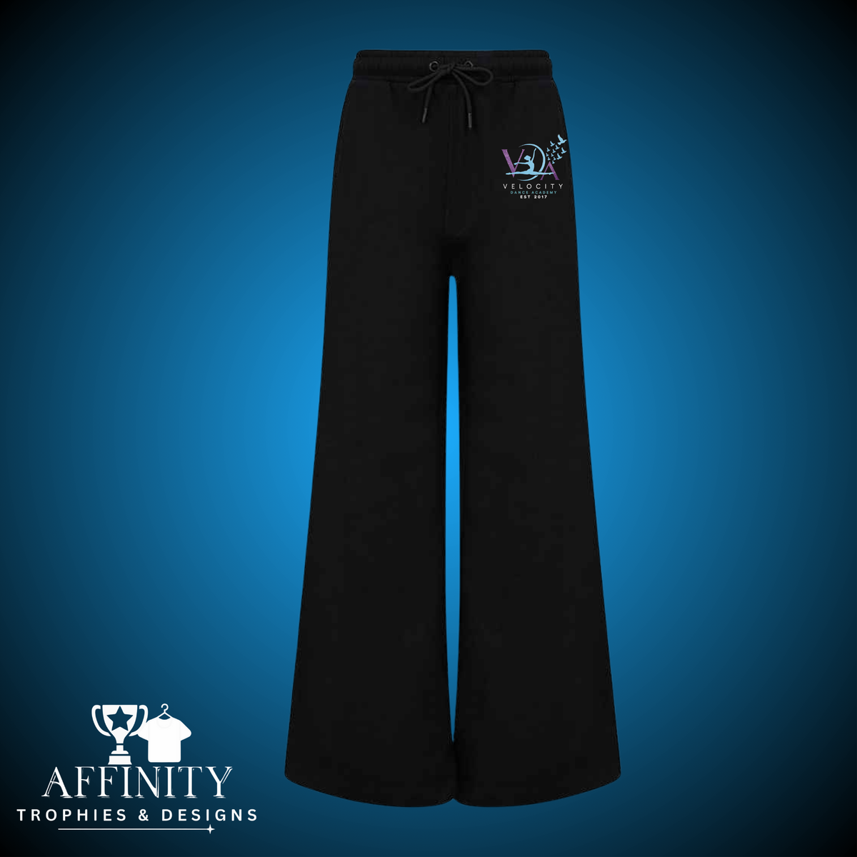 Velocity Dance Academy Wide Leg Joggers