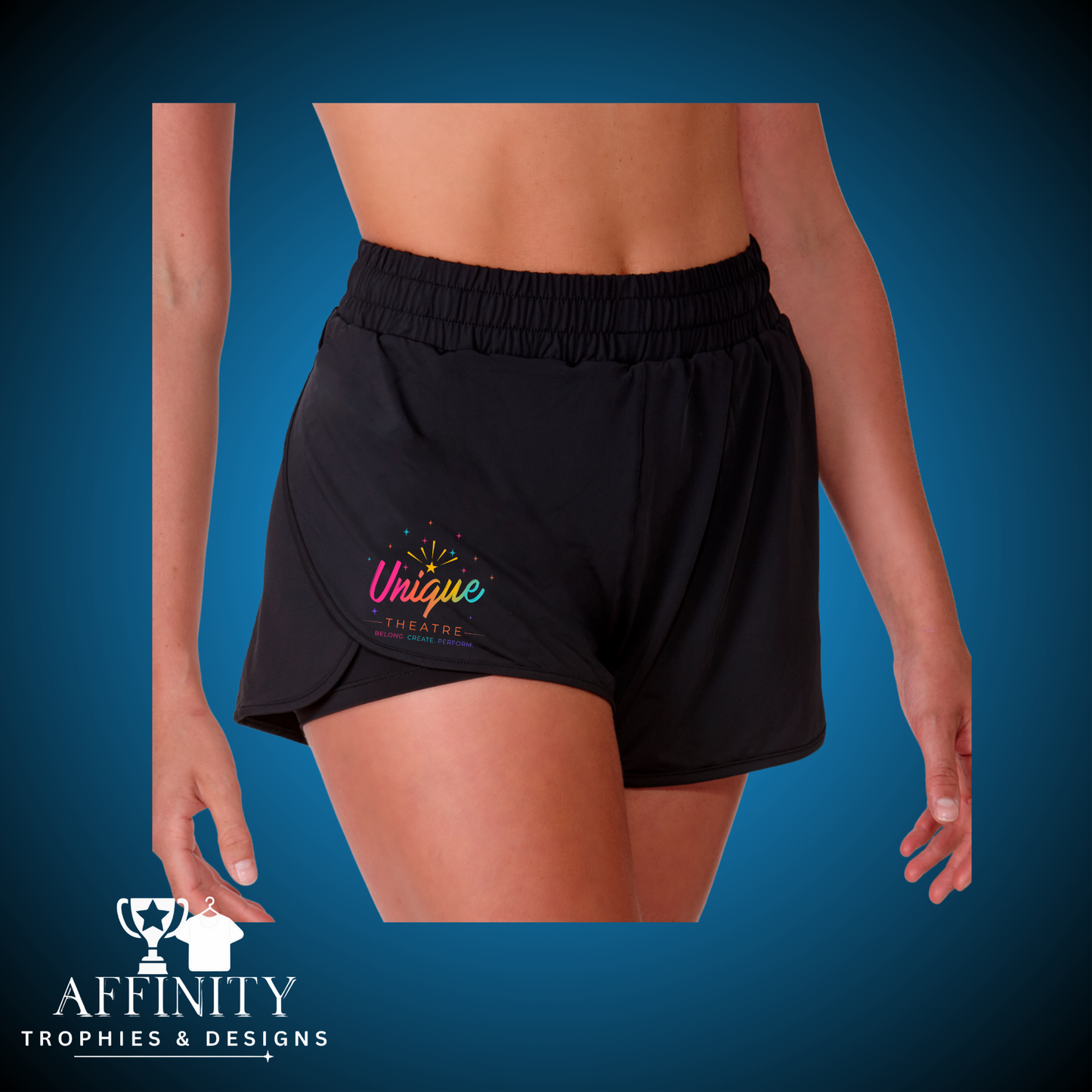 Unique Theatre Double Layer Shorts