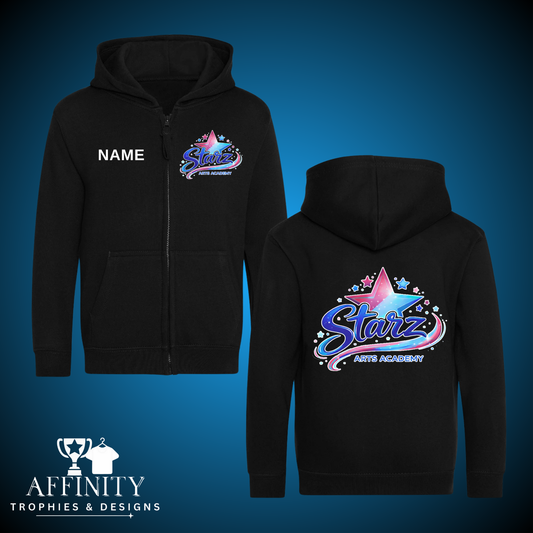 Starz Arts Academy Zip Up Hoodie - Black