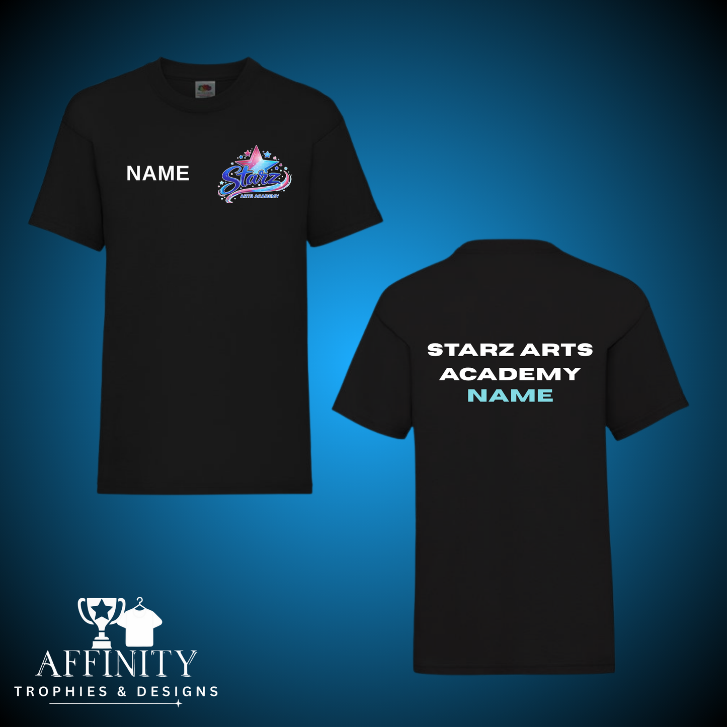 Starz Arts Academy T-Shirt - Black