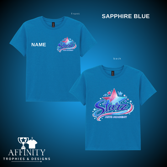 Starz Arts Academy T-Shirt - Sapphire Blue