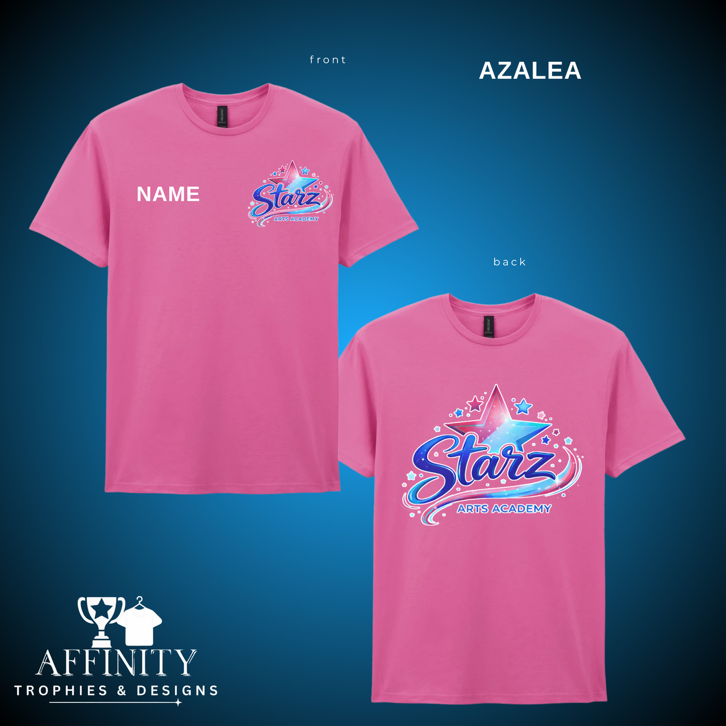 Starz Arts Academy T-Shirt - Azalea