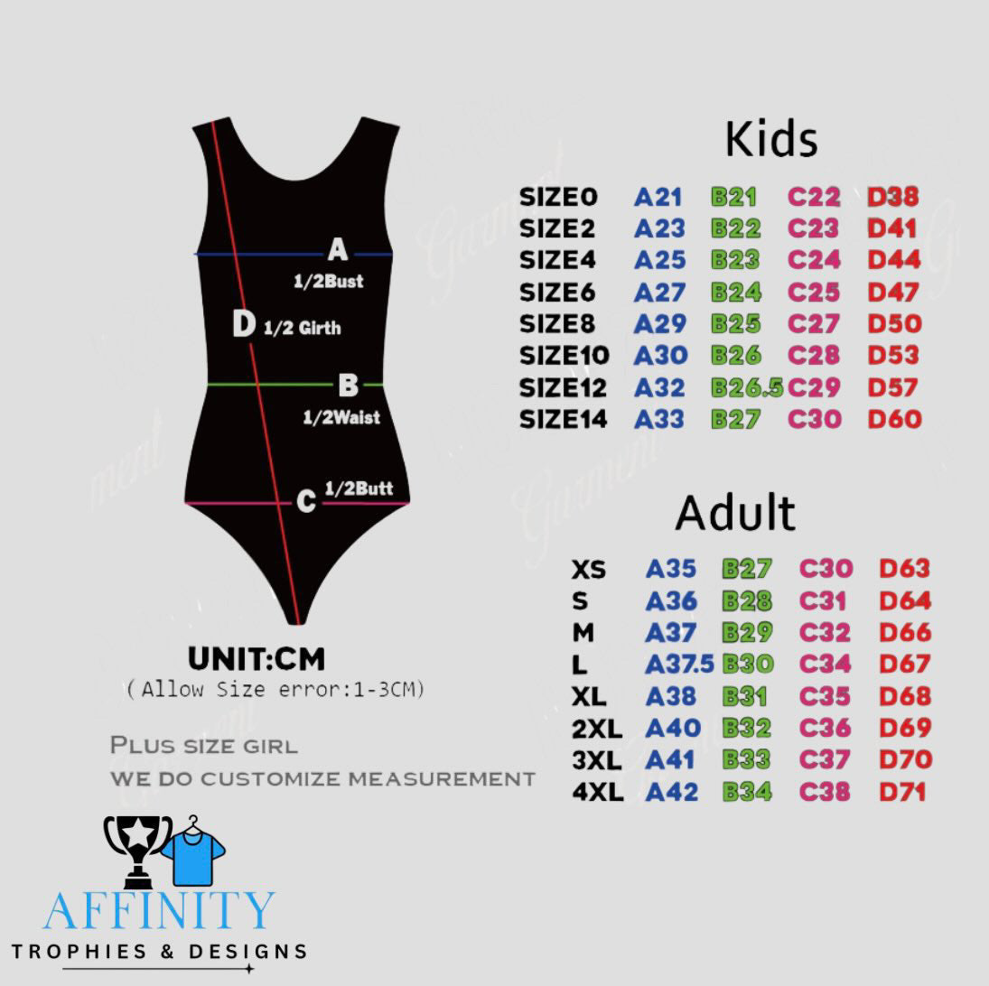 KM Dance Bespoke Leotard