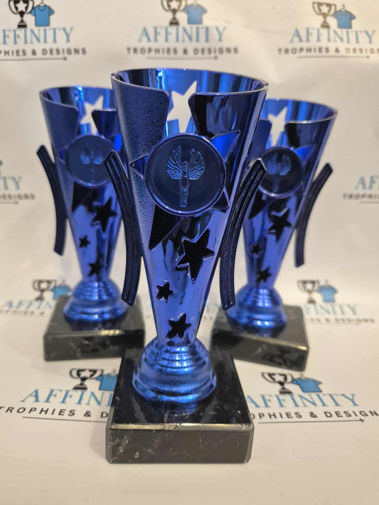 10x Blue Cups
