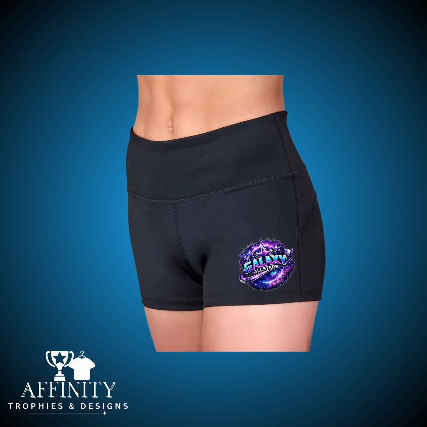 Galaxy Dance Academy Competitive Team High Waisted Shorts