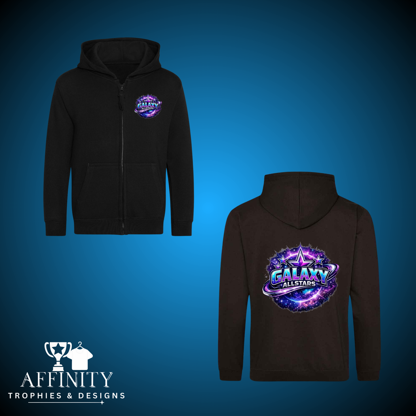 Galaxy Allstars Zip Up Hoodie
