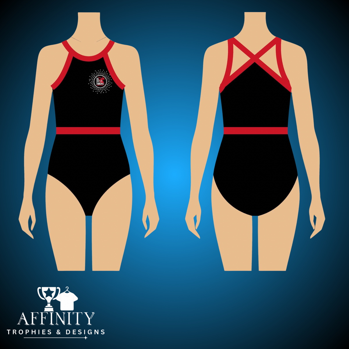 A Step Above Dance Studios Bespoke Leotard